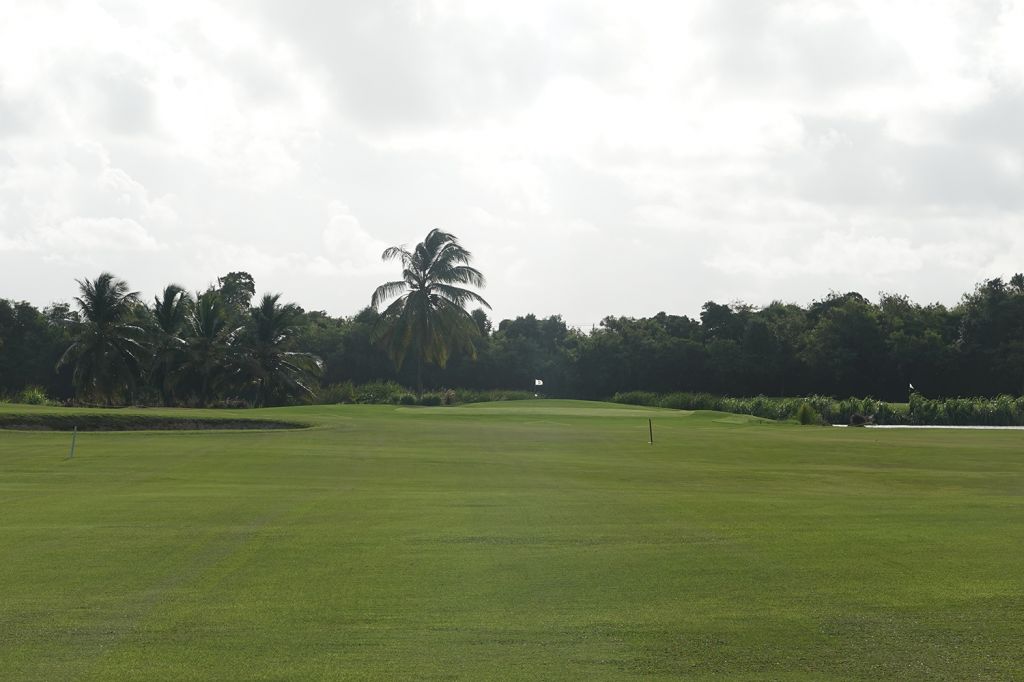 5th Hole at Punta Blanca Golf & Beach Club (479 Yard Par 4)